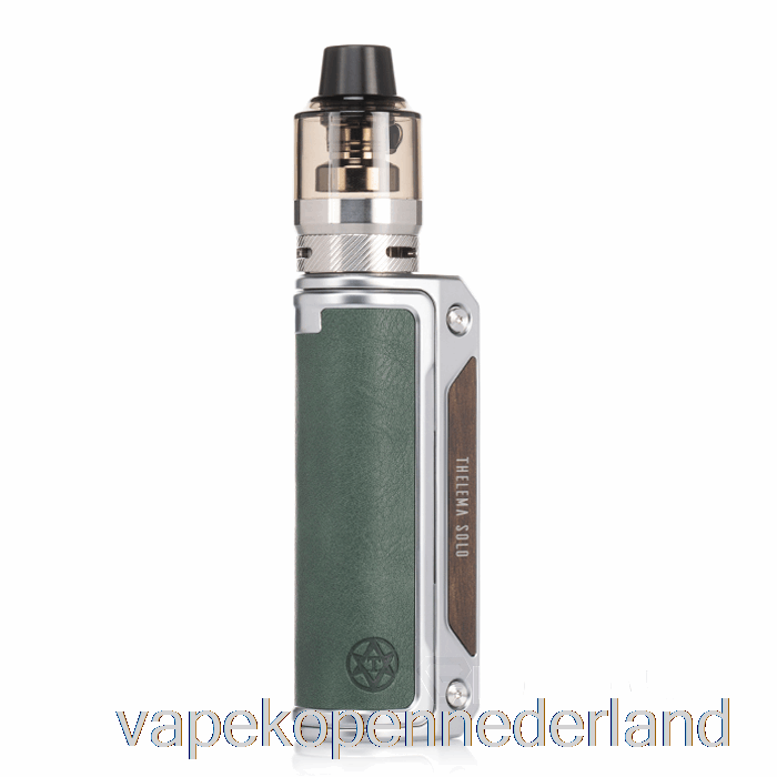 Elektronische Sigaret Vape Verloren Vape Thelema Solo 100w Starterkit Ss / Mineraalgroen